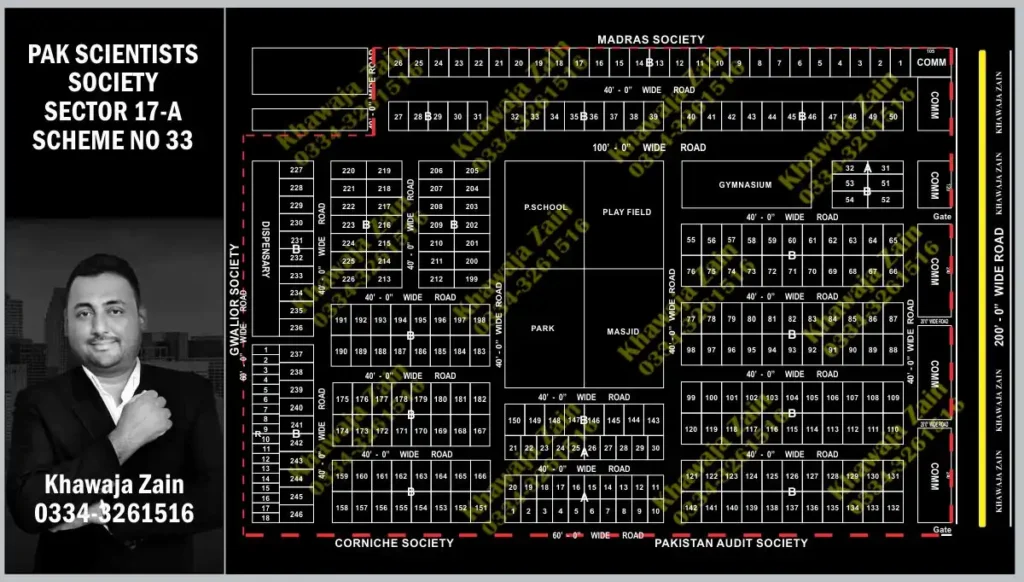 Pakistan Scientists Society Map